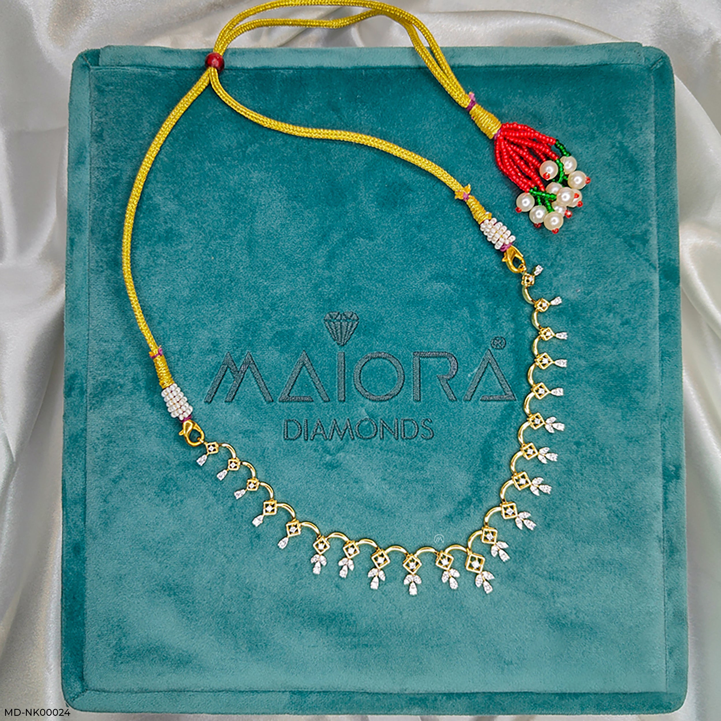 Luxonia Diamond Necklaces 9K Yellow Gold