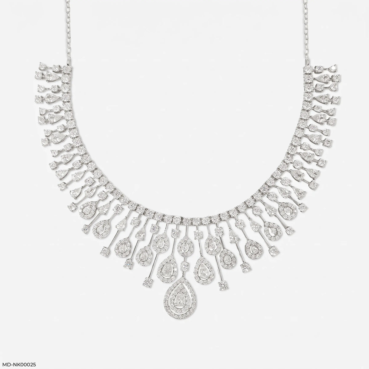 Mesmerising Floral Diamond Necklaces