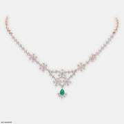 Beloved Daisy Diamond Necklaces 14K Yellow Gold