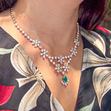 Beloved Daisy Diamond Necklaces 14K Yellow Gold