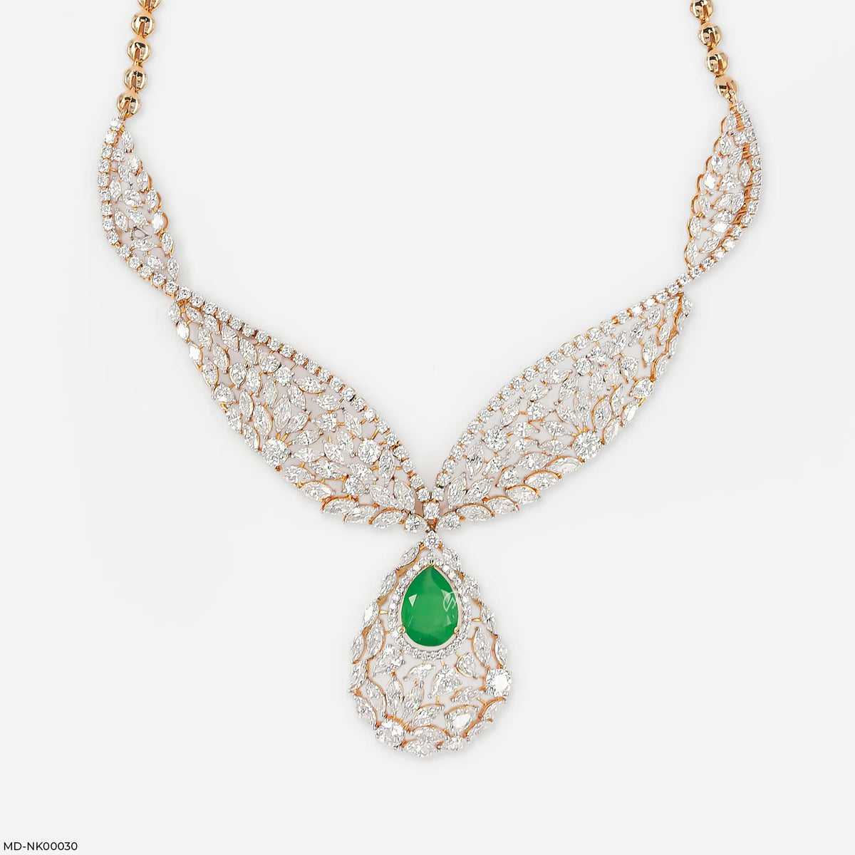 Heavenly Drop Diamond Necklaces
