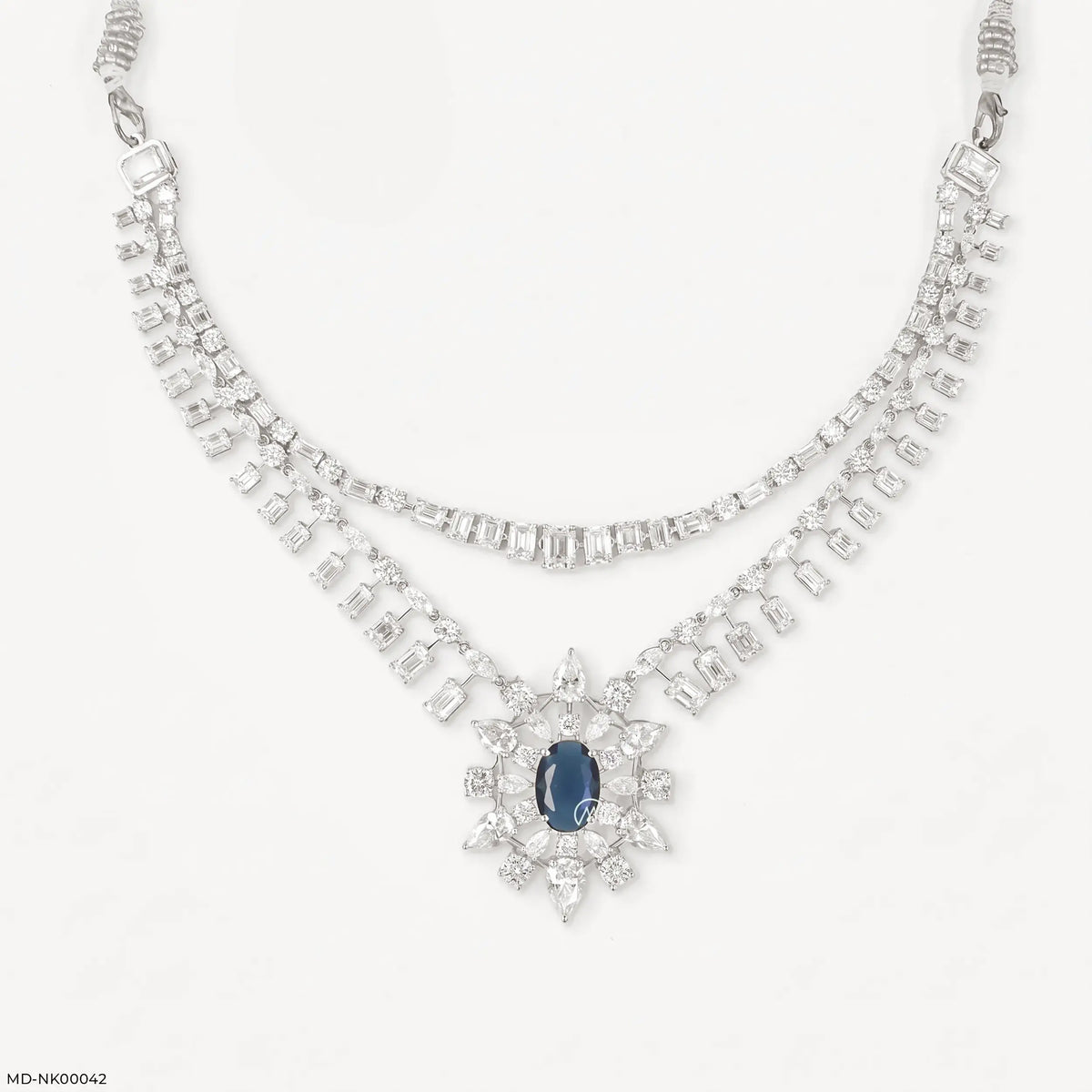 Multi Shape Diamond Necklaces