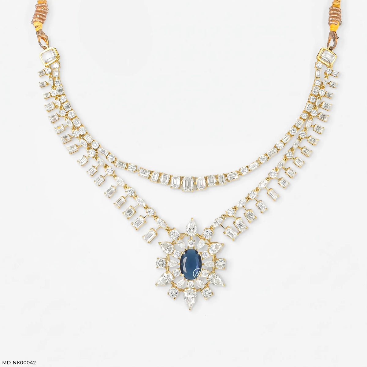Multi Shape Diamond Necklaces