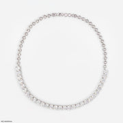 Starlight Graduated Diamond Necklace 9K White Gold