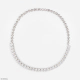 Starlight Graduated Diamond Necklace 9K Rose Gold