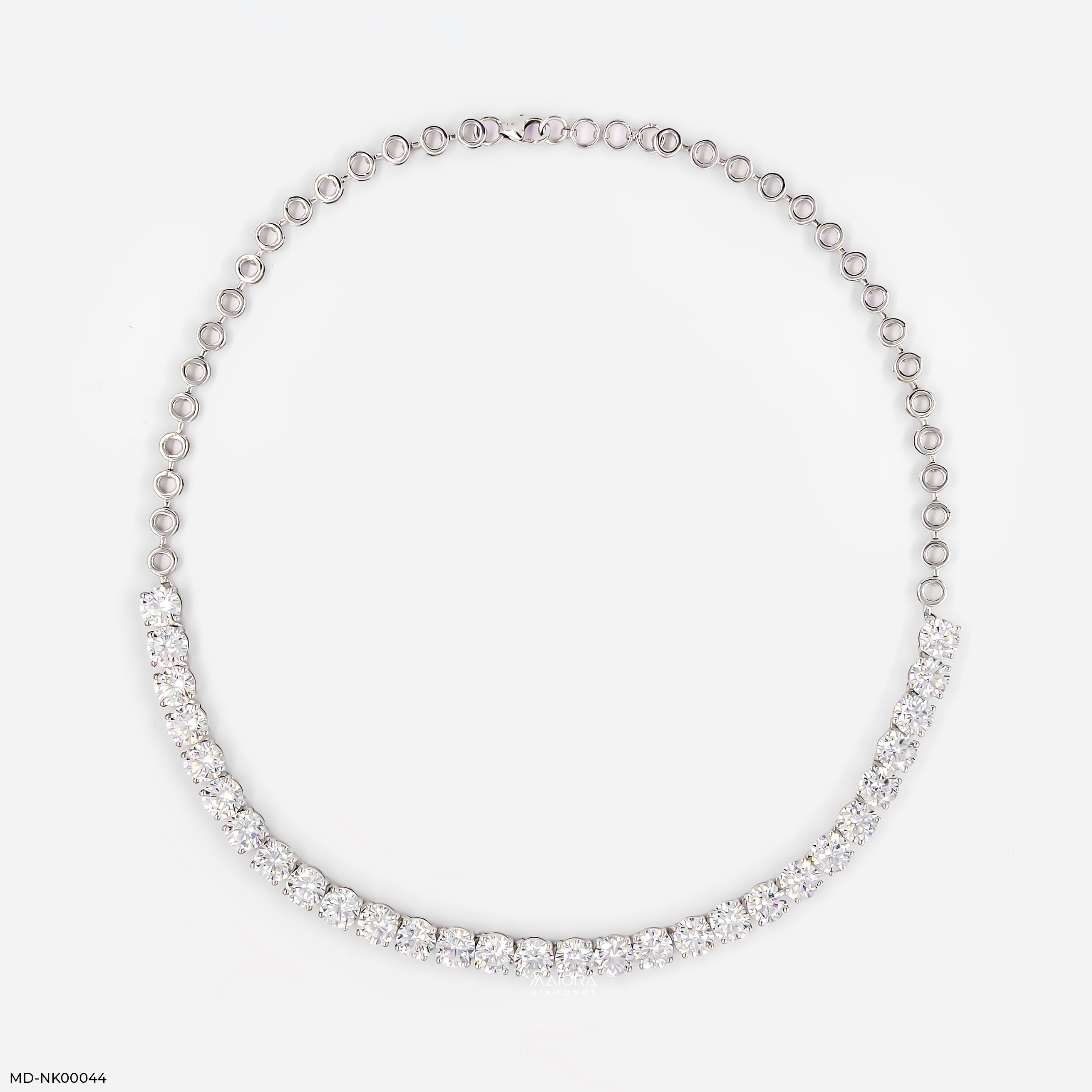 Starlight Graduated Diamond Necklace