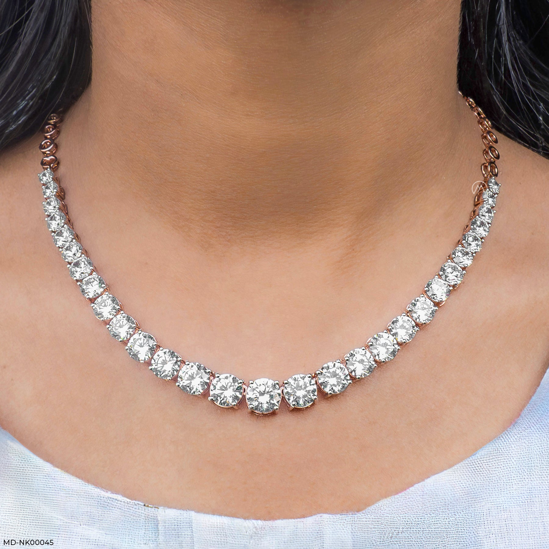 Gorgeous Diva Diamond Necklaces 14K Yellow Gold