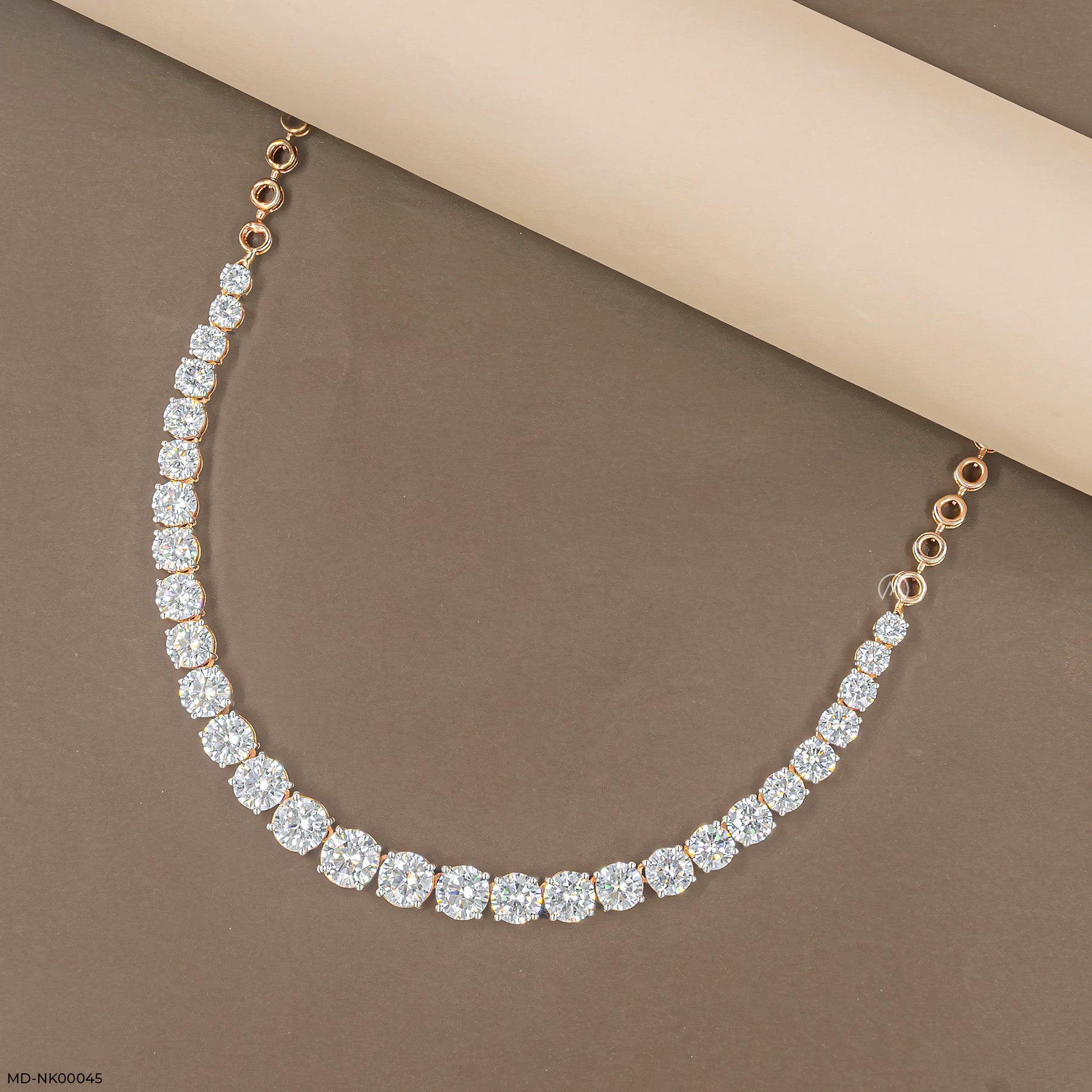 Gorgeous Diva Diamond Necklaces 14K Yellow Gold