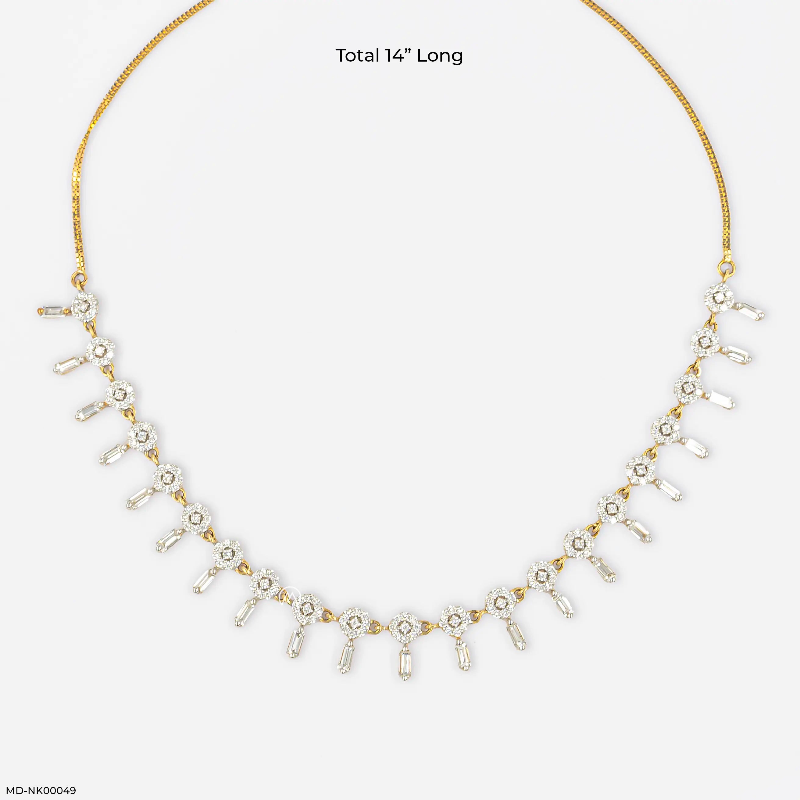2 Carat Exquisite Lab Diamond Dangle Necklace