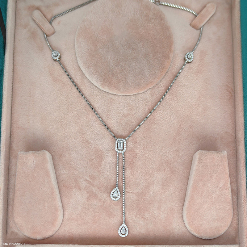 Embrace Diamond Necklace 14K Yellow Gold