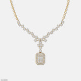Picture Perfect Diamond Necklaces 14K Rose Gold