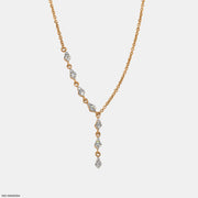 0.35 Carat Fancy Designs Lab Diamond Necklace
