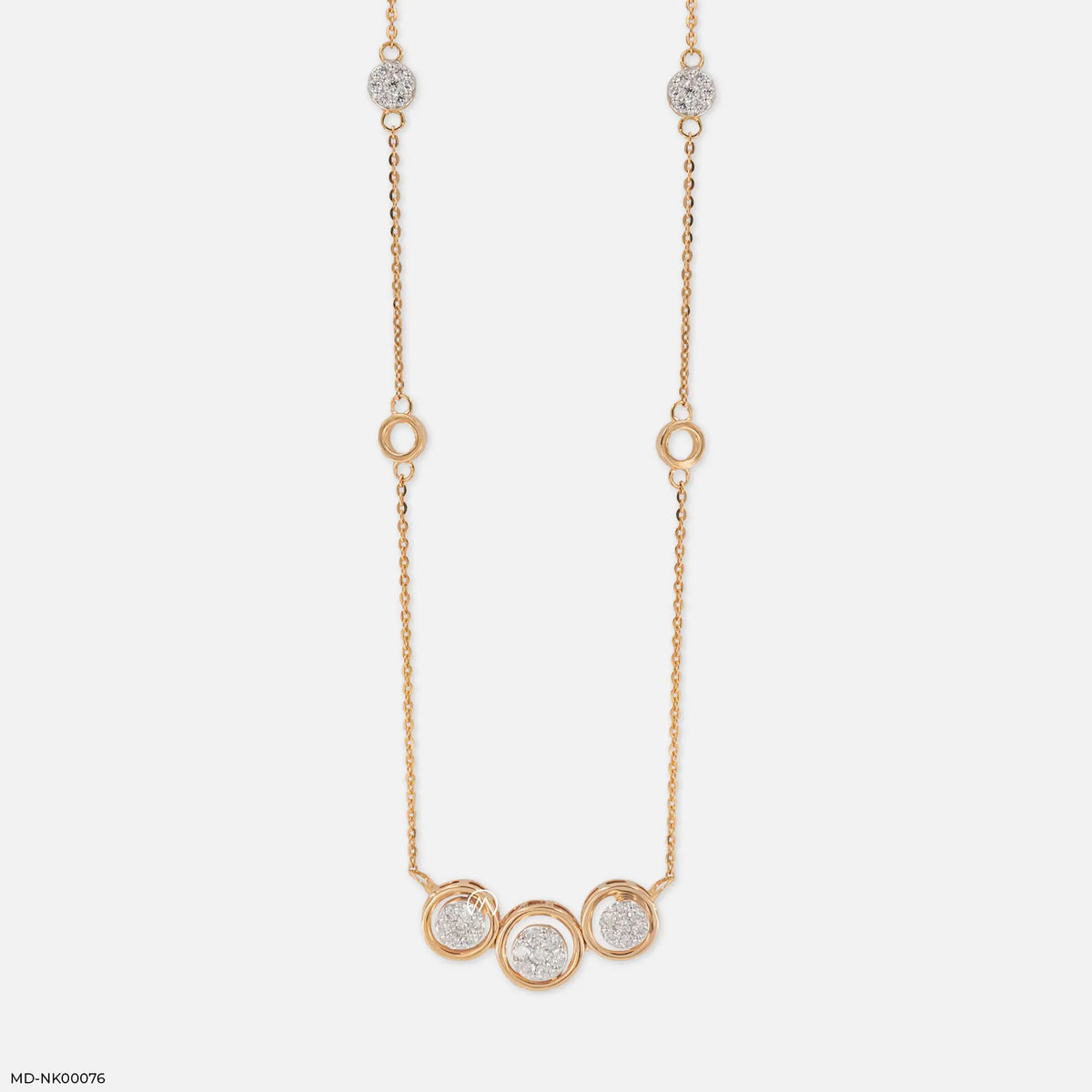Golden Bubbles Necklace