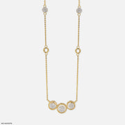 Golden Bubbles Necklace 9K Yellow Gold