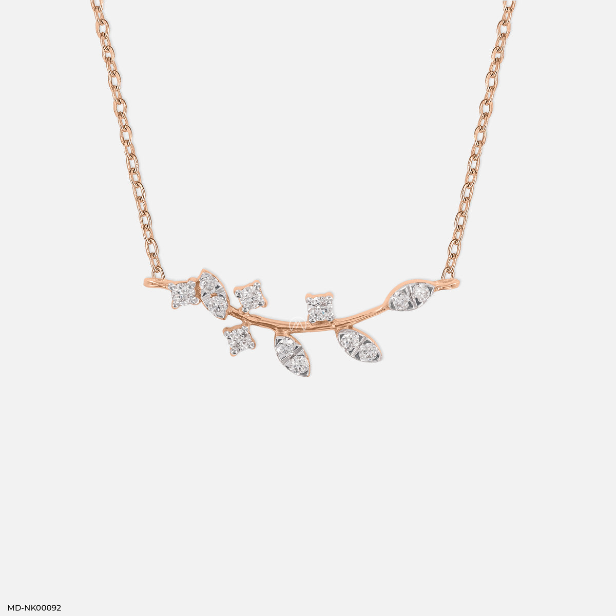 0.15 Carat Vine Yard Lab Diamond Pendant Without Chain