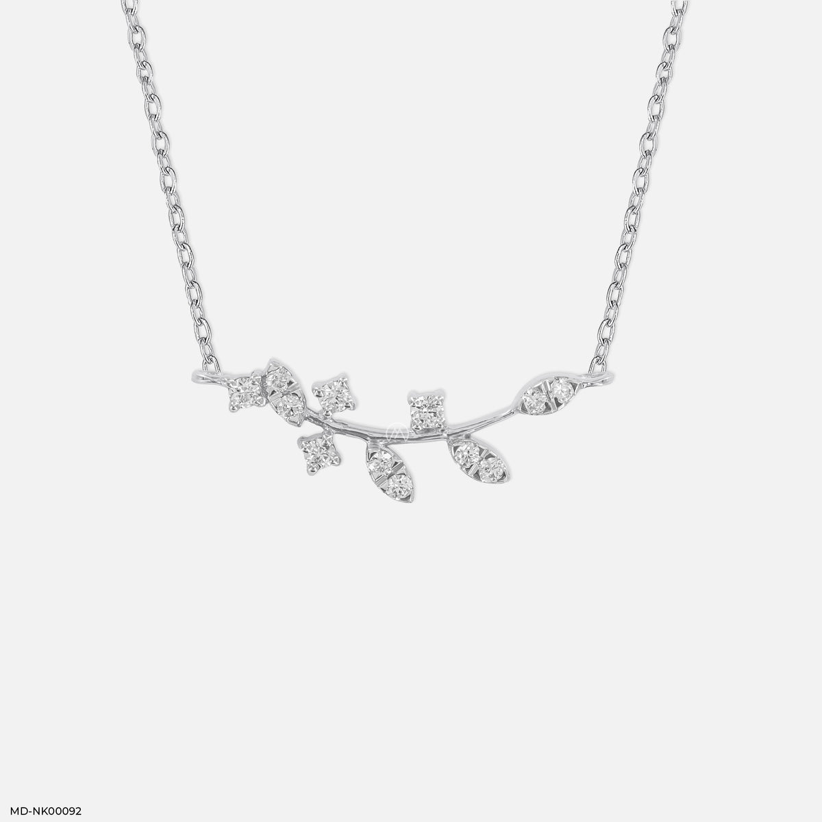 0.15 Carat Vine Yard Lab Diamond Pendant Without Chain