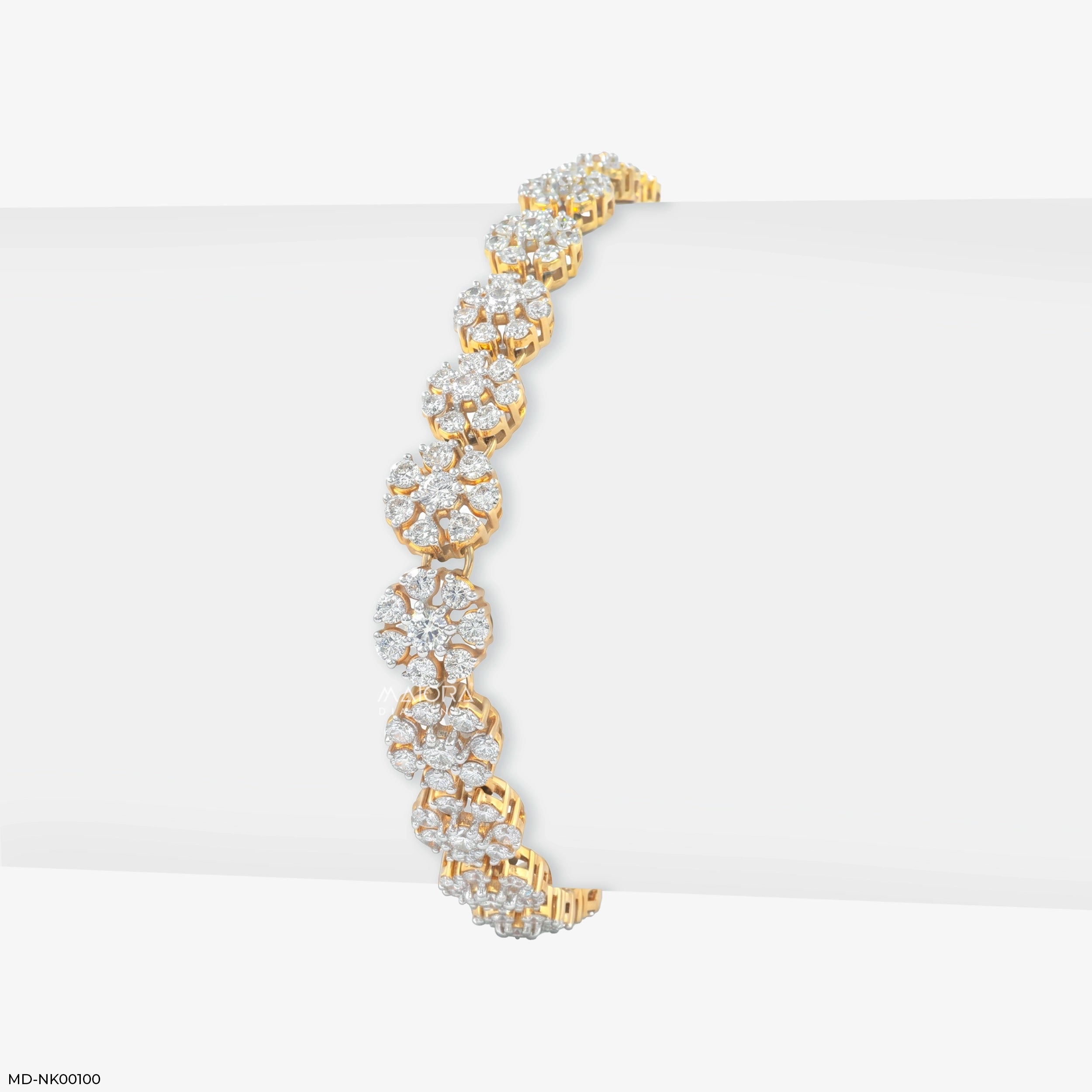 Unique Lab Diamond necklace