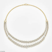 Unique Lab Diamond necklace