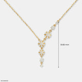 0.65 Carat Drop Diamond Necklace 14K Yellow Gold