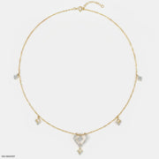 Geometry Station Diamond Necklace
