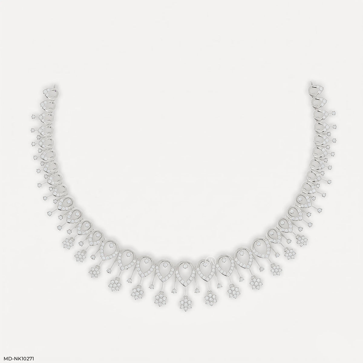Gardenia Gleam Diamond Necklace