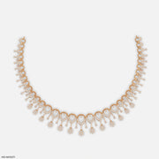 Gardenia Gleam Diamond Necklace 14K Yellow Gold