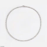 13 Carat Eternal Radiance Tennis Lab Diamond Necklace 10K White Gold