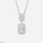 Duet Emerald Radiance 14K White Gold