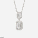 Duet Emerald Radiance 14K Rose Gold