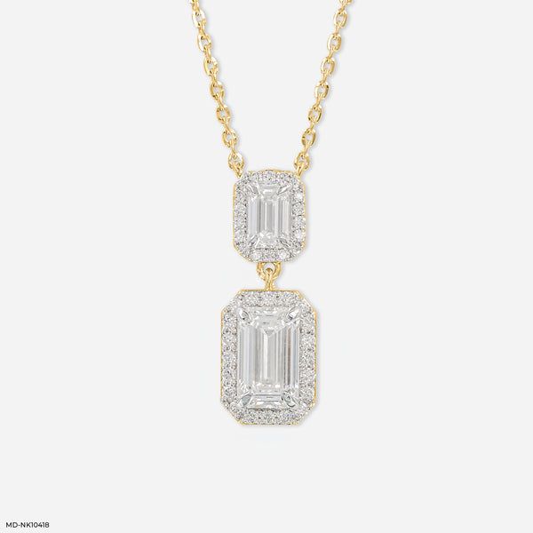 Duet Emerald Radiance 18K Yellow Gold