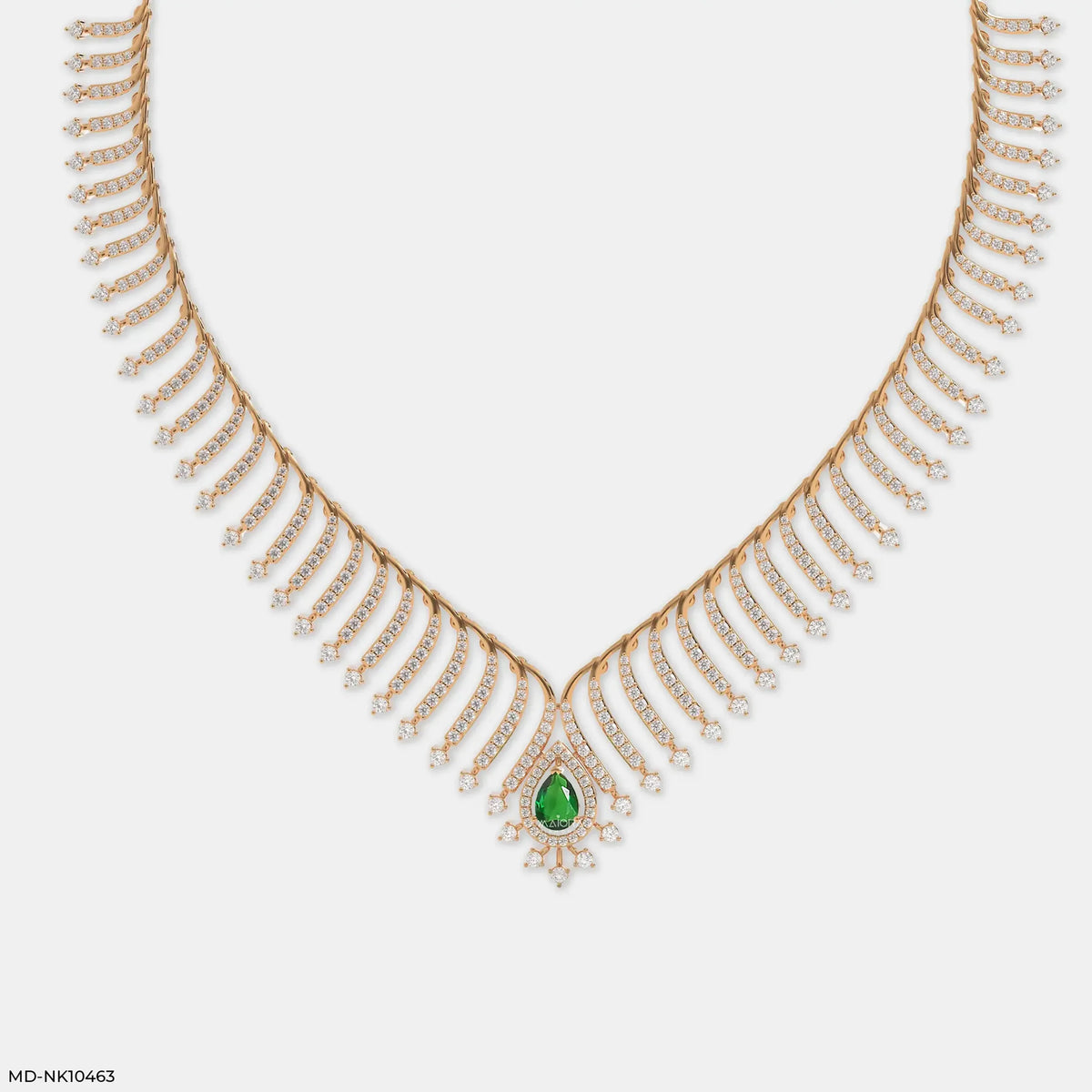 Dynasty Flare Diamond Necklace
