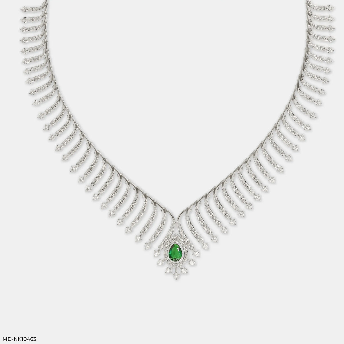 Dynasty Flare Diamond Necklace
