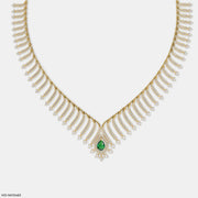 Dynasty Flare Diamond Necklace