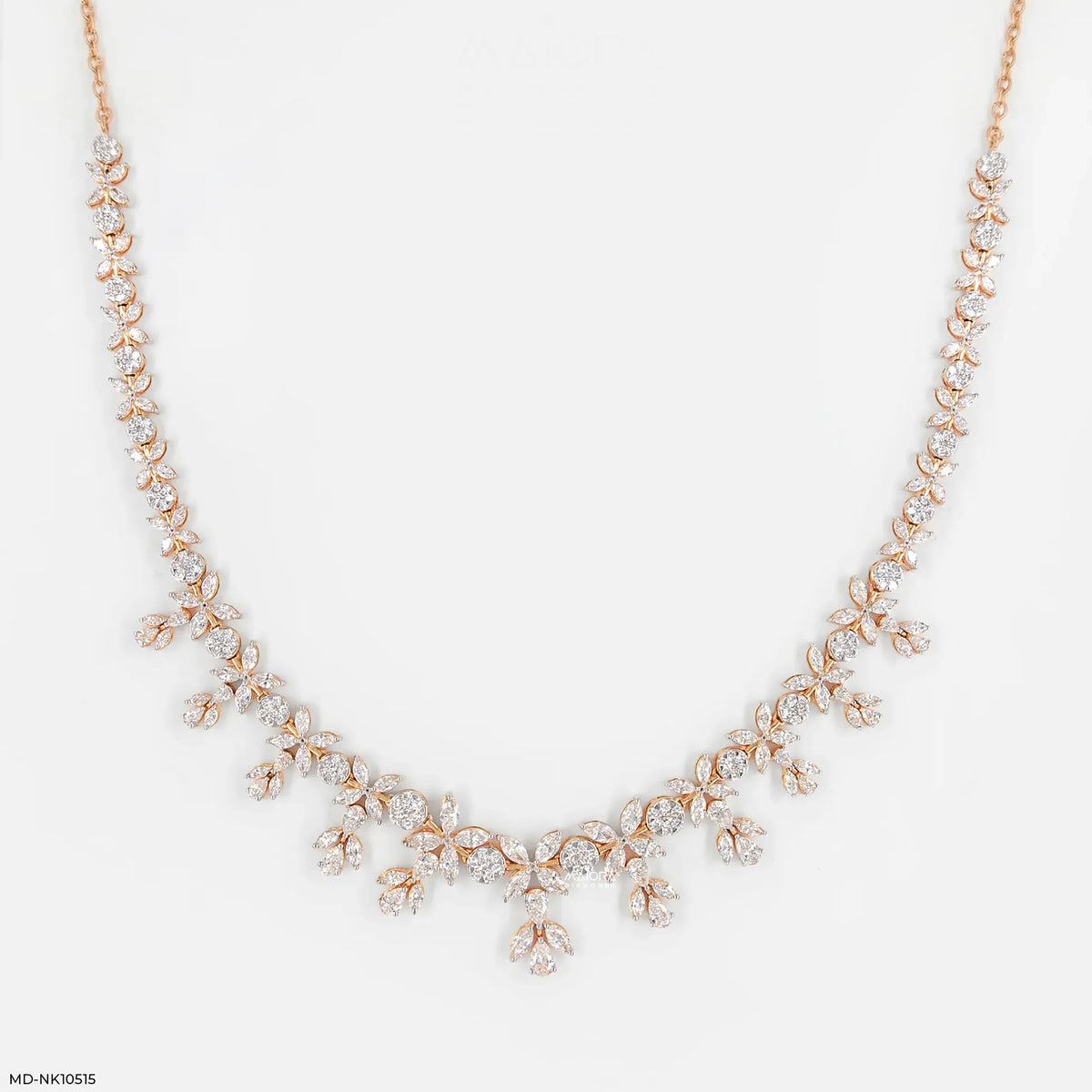 Elowen Flora Diamond Necklace