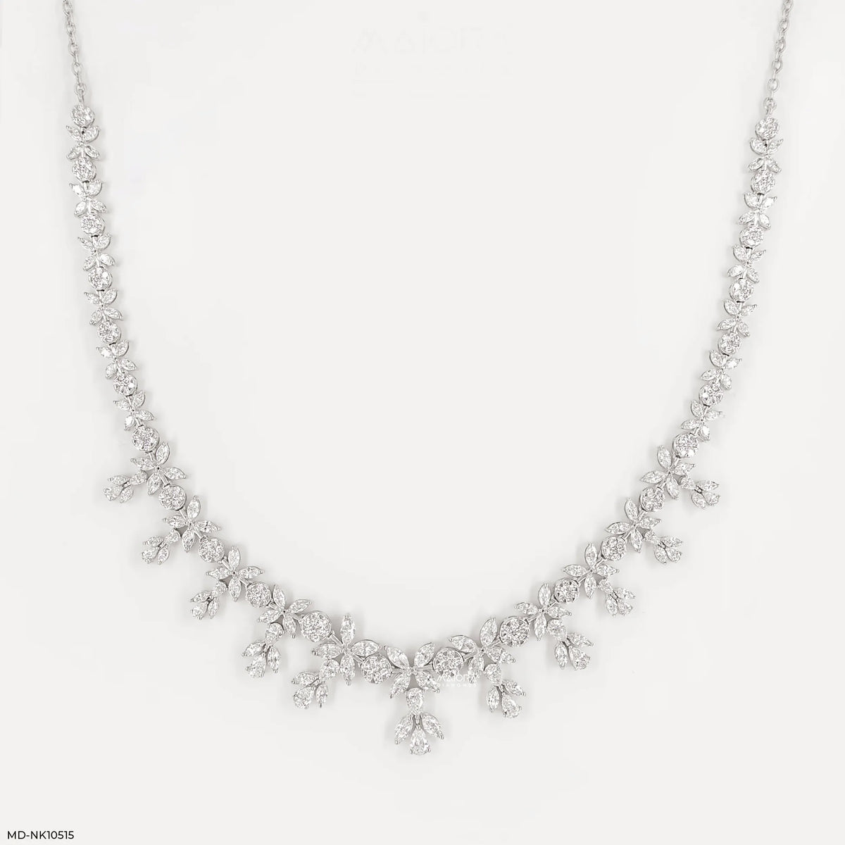 Elowen Flora Diamond Necklace