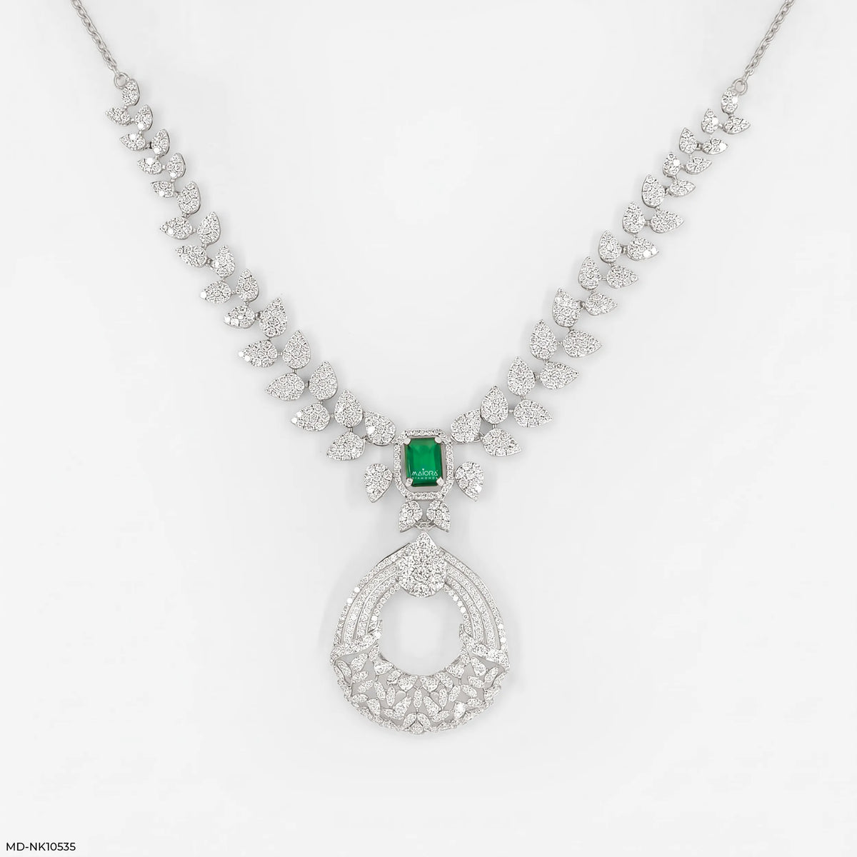 Elysian Petals Diamond Necklace