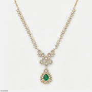 Heritage Emerald Shine Diamond Necklace