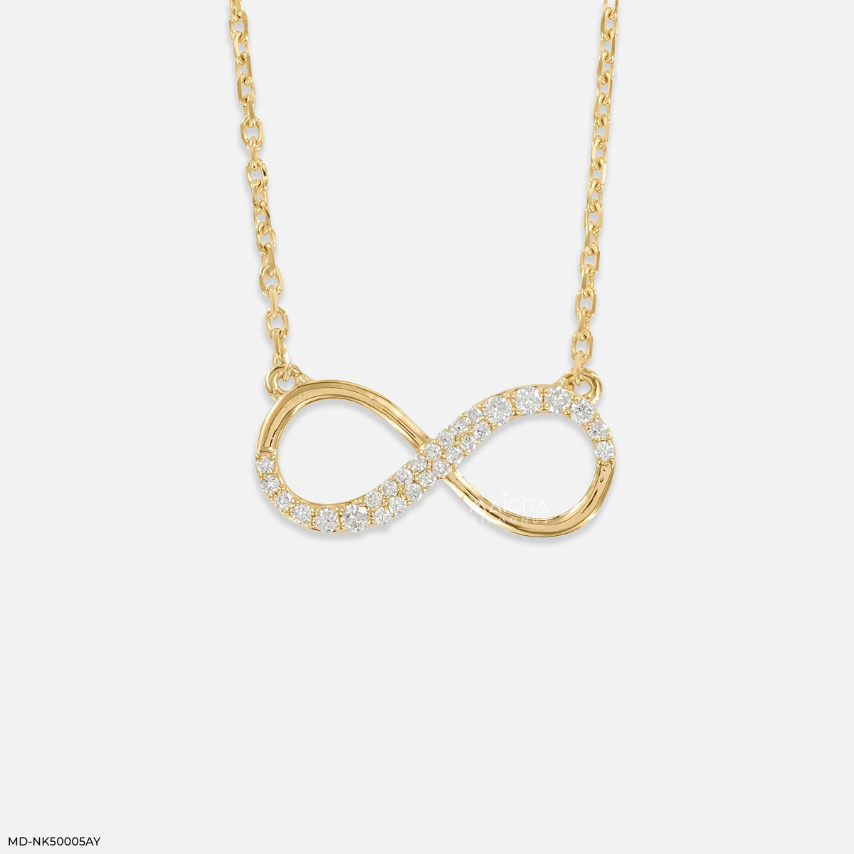 Unending Cross Diamond Necklace