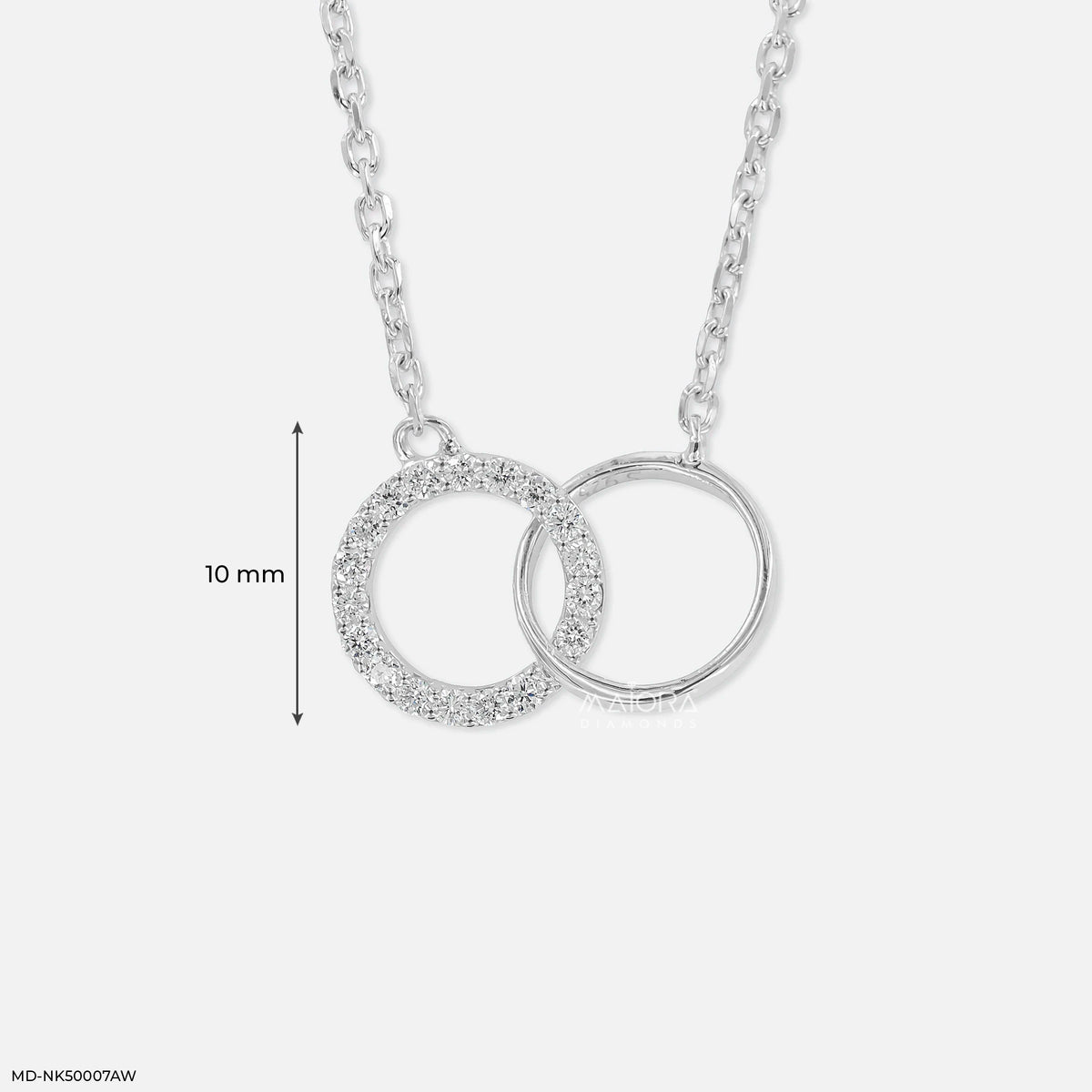 Union Circle Diamond Necklce
