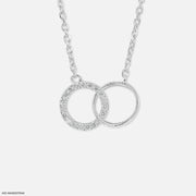 Union Circle Diamond Necklce