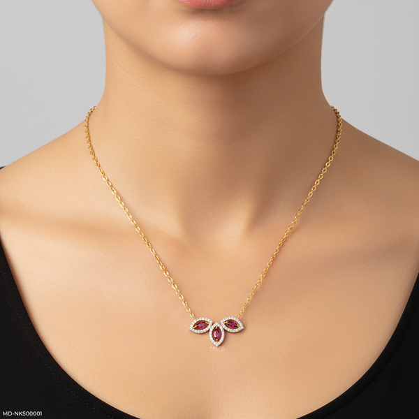 lab grown diamond necklace