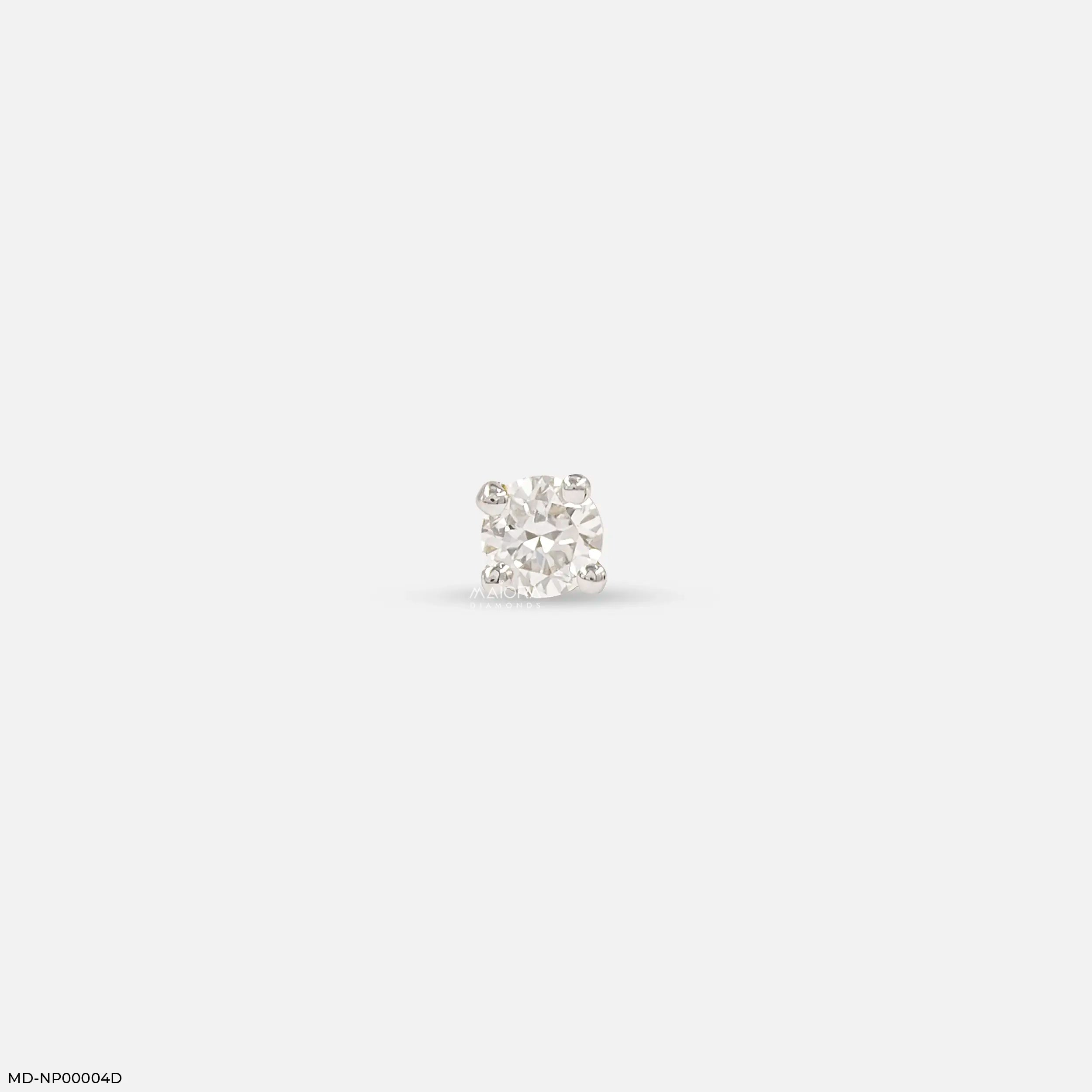 0.05 Cent Solitaire Lab Diamond Nosepin