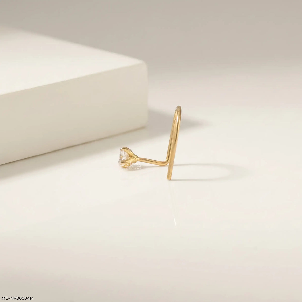 Eternal Spark Diamond Nose Pin