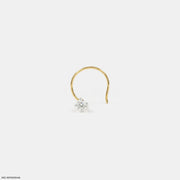0.11 Carat Dazzling Solitaire Nose pin