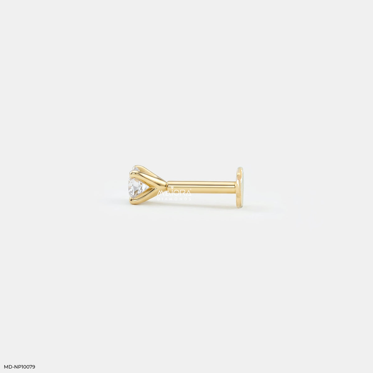 Aurelia Solitaire Diamond Nose Pin