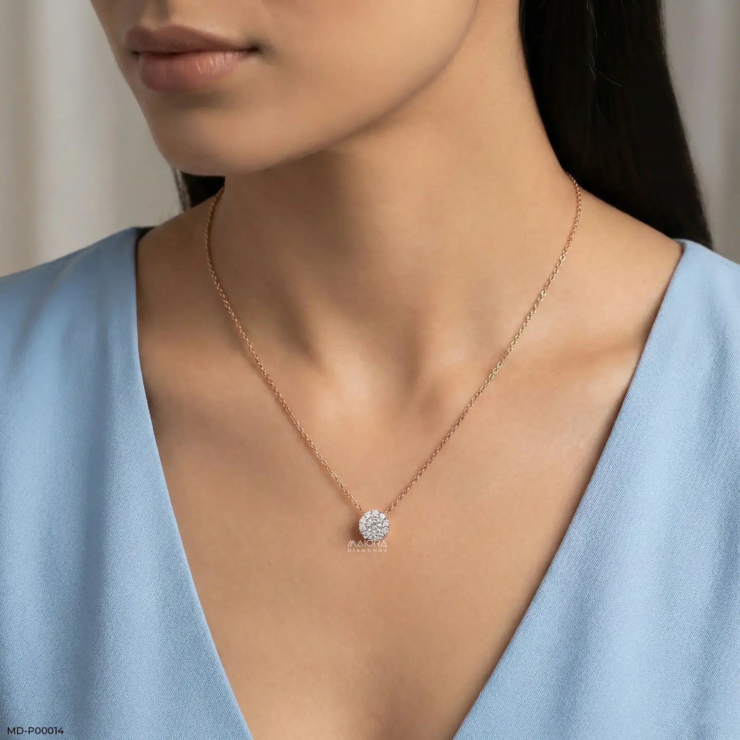 0.5 Carat Circle of Light Pendants