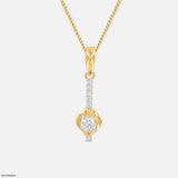 0.50 Carat Bloomline pendants 14K White Gold