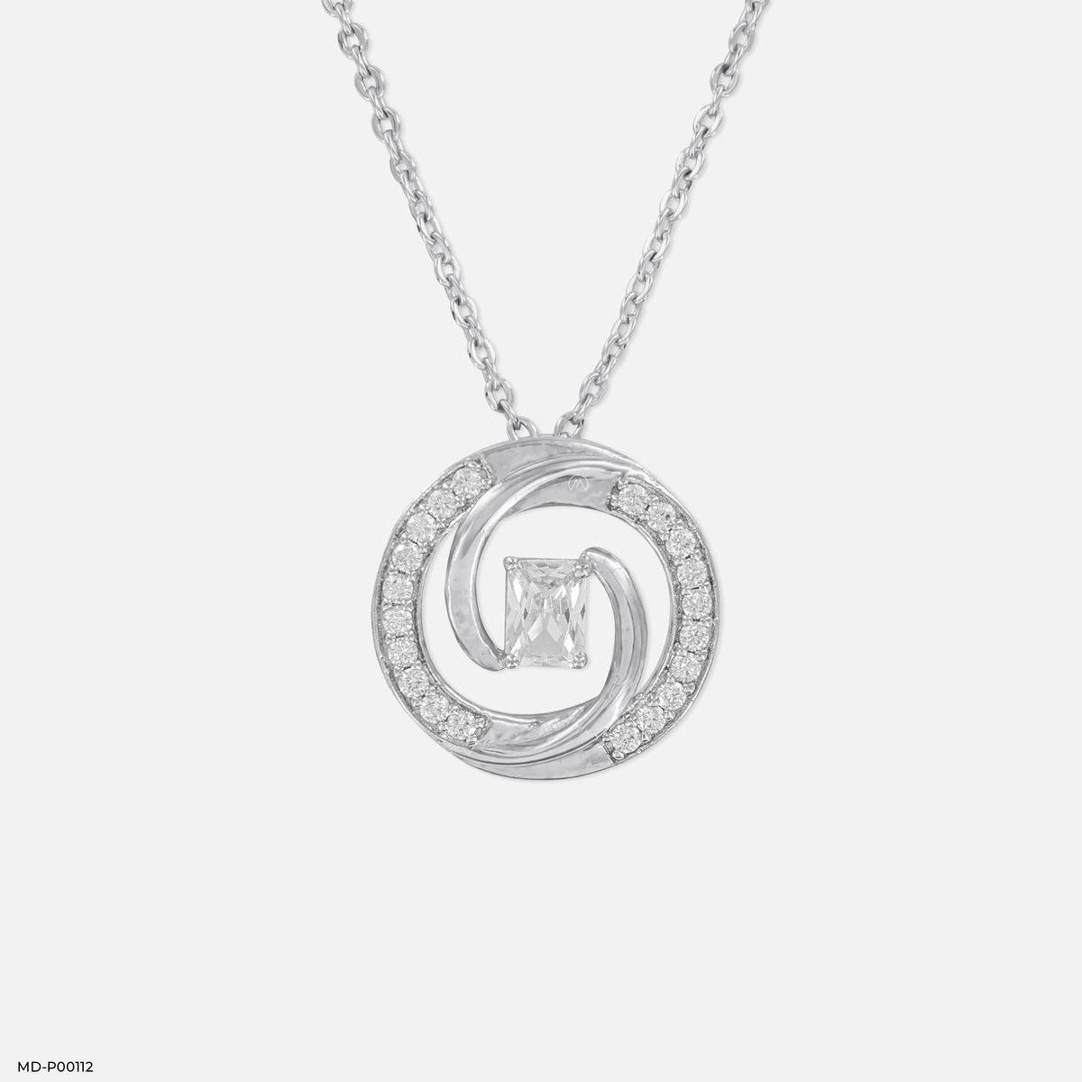 1 Carat Whirl of Love Pendants