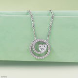 1 Carat Lover’s Spiral Pendants 18K Yellow Gold