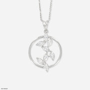 1.5 Carat Celestial Bloom Pendants Platinum 950